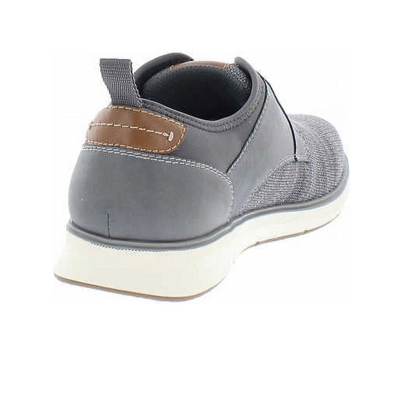 Izod Men’s Gray Oxford Casual Knit Memory Foam Shoes Men’s 9.5 NIB